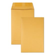 Catalog Envelope, #1 3/4, Square Flap, Gummed Closure, 6.5 x 9.5, Brown Kraft, 500/Box1