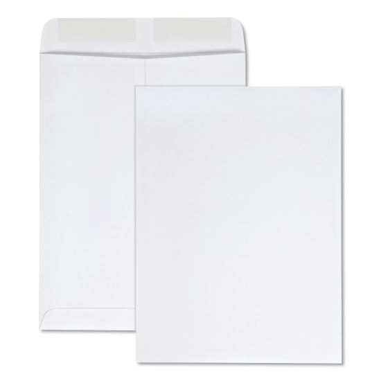 Catalog Envelope, #10 1/2, Square Flap, Gummed Closure, 9 x 12, White, 100/Box1