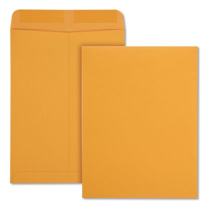 Catalog Envelope, 28 lb Bond Weight Kraft, #10 1/2, Square Flap, Gummed Closure, 9 x 12, Brown Kraft, 250/Box1