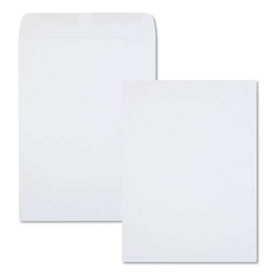 Catalog Envelope, 28 lb Bond Weight Kraft, #10 1/2, Square Flap, Gummed Closure, 9 x 12, Executive Gray, 250/Box1