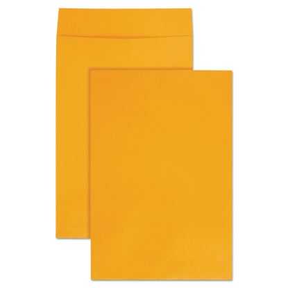 Jumbo Size Kraft Envelope, Cheese Blade Flap, Fold-Over Closure, 12.5 x 18.5, Brown Kraft, 25/Pack1