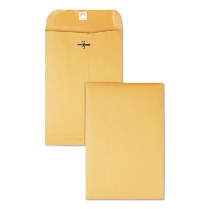 Park Ridge Kraft Clasp Envelope, #55, Square Flap, Clasp/Gummed Closure, 6 x 9, Brown Kraft, 100/Box1