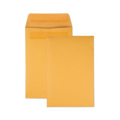 Redi-Seal Catalog Envelope, #1 3/4, Cheese Blade Flap, Redi-Seal Adhesive Closure, 6.5 x 9.5, Brown Kraft, 250/Box1