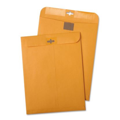 Postage Saving ClearClasp Kraft Envelope, #55, Cheese Blade Flap, ClearClasp Closure, 6 x 9, Brown Kraft, 100/Box1