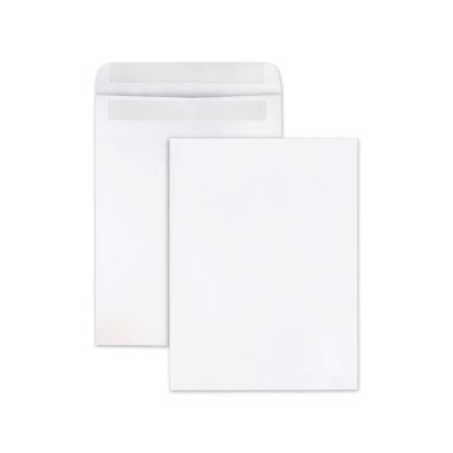 Redi-Seal Catalog Envelope, #10 1/2, Cheese Blade Flap, Redi-Seal Adhesive Closure, 9 x 12, White, Wove Finish, 100/Box1