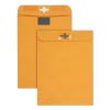 Postage Saving ClearClasp Kraft Envelope, #90, Cheese Blade Flap, ClearClasp Closure, 9 x 12, Brown Kraft, 100/Box1