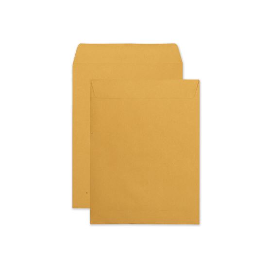 Redi-Seal Catalog Envelope, #12 1/2, Cheese Blade Flap, Redi-Seal Adhesive Closure, 9.5 x 12.5, Brown Kraft, 250/Box1