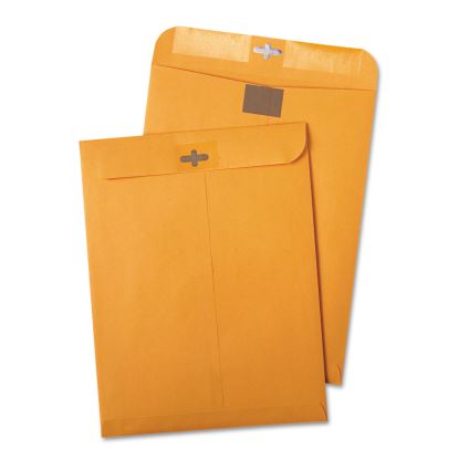 Postage Saving ClearClasp Kraft Envelope, #97, Cheese Blade Flap, ClearClasp Closure, 10 x 13, Brown Kraft, 100/Box1