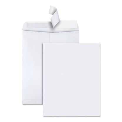 Redi-Strip Catalog Envelope, #15 1/2, Cheese Blade Flap, Redi-Strip Adhesive Closure, 12 x 15.5, White, 100/Box1