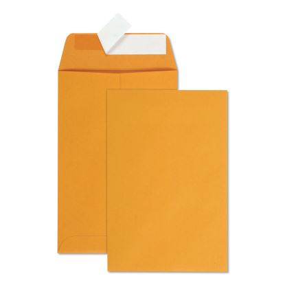 Redi-Strip Catalog Envelope, #1, Cheese Blade Flap, Redi-Strip Adhesive Closure, 6 x 9, Brown Kraft, 100/Box1
