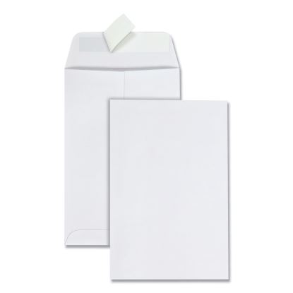 Redi-Strip Catalog Envelope, #1, Cheese Blade Flap, Redi-Strip Adhesive Closure, 6 x 9, White, 100/Box1