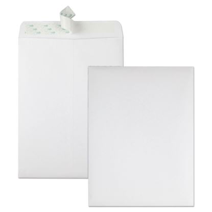 Redi-Strip Catalog Envelope, #10 1/2, Cheese Blade Flap, Redi-Strip Adhesive Closure, 9 x 12, White, 100/Box1