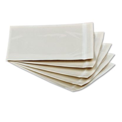 Self-Adhesive Packing List Envelope, Clear Front: Full-Size Window, 4.5 x 6, Clear, 1,000/Carton1