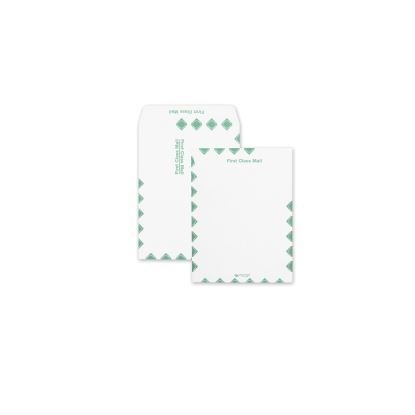 Redi-Seal Catalog Envelope, Air Mail, #13 1/2, Cheese Blade Flap, Redi-Seal Adhesive Closure, 10 x 13, White, 100/Box1