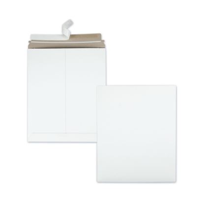 Extra-Rigid Photo/Document Mailer, Cheese Blade Flap, Self-Adhesive Closure, 11 x 13.5, White, 25/Box1