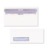 Reveal-N-Seal Security-Tint Envelope, Address Window, #10, Commercial Flap, Self-Adhesive Closure, 4.13 x 9.5, White, 500/Box1