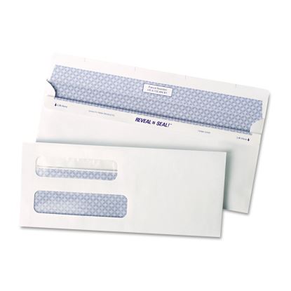 Reveal-N-Seal Envelope, #8 5/8, Commercial Flap, Self-Adhesive Closure, 3.63 x 8.63, White, 500/Box1