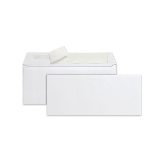 Redi-Strip Envelope, #10, Commercial Flap, Redi-Strip Heat-Resistant Adhesive Closure, 4.13 x 9.5, White, 500/Box1