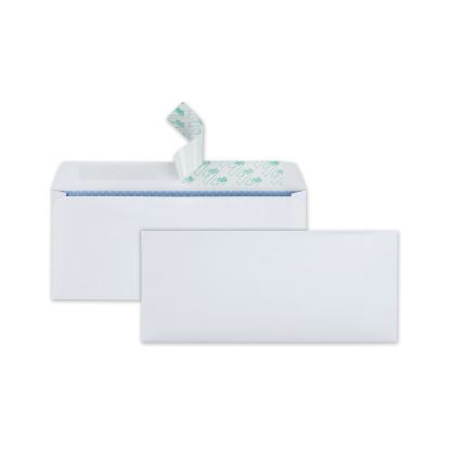 Redi-Strip Security Tinted Envelope, #10, Commercial Flap, Redi-Strip Heat-Resistant Closure, 4.13 x 9.5, White, 30/Box1