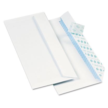 Redi-Strip Security Tinted Envelope, #10, Commercial Flap, Redi-Strip Heat-Resistant Closure, 4.13 x 9.5, White, 1,000/Box1