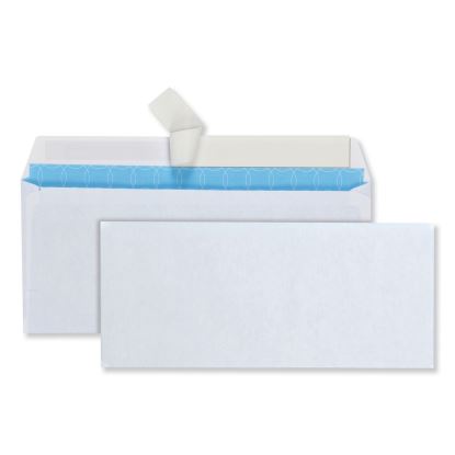Security Envelope, #10, Commercial Flap, Redi-Strip Adhesive Closure, 4.13 x 9.5, White, 500/Box1