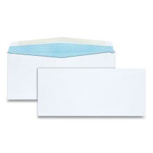 Business Envelope, #10, Commercial Flap, Gummed Closure, 4.13 x 9.5, White, 500/Box1