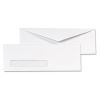 Invoice-Format Address-Window Envelope, #10, Commercial Flap, Gummed Closure, 4.13 x 9.5, White, 500/Box2