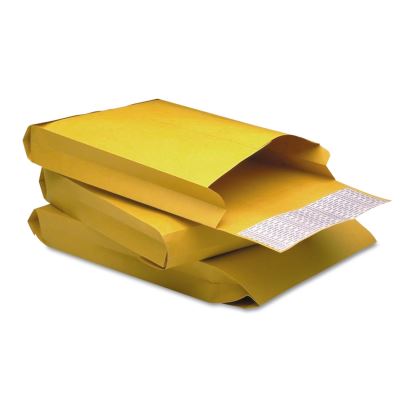 Redi-Strip Kraft Expansion Envelope, #10 1/2, Square Flap, Redi-Strip Adhesive Closure, 9 x 12, Brown Kraft, 25/Pack1