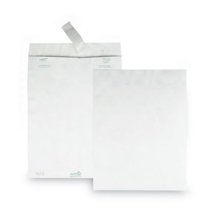 Lightweight 14 lb Tyvek Catalog Mailers, #13 1/2, Square Flap, Redi-Strip Adhesive Closure, 10 x 13, White, 50/Box1