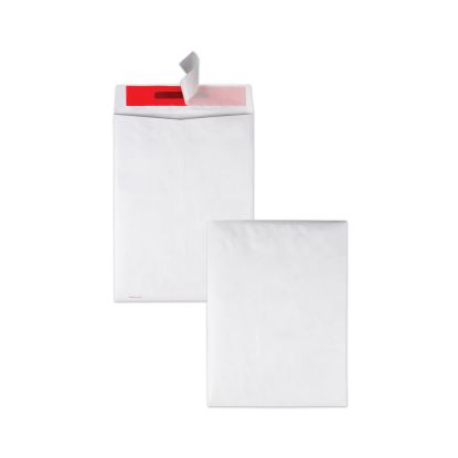 Tamper-Indicating Mailers Made with Tyvek, #10 1/2, Flip-Stik Flap, Redi-Strip Adhesive Closure, 9 x 12, White, 100/Box1
