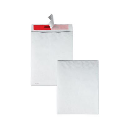 Tamper-Indicating Mailers Made with Tyvek, #13 1/2, Flip-Stik Flap, Redi-Strip Adhesive Closure, 10 x 13, White, 100/Box1