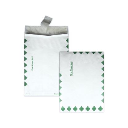 Open End Expansion Mailers, DuPont Tyvek, #13 1/2, Cheese Blade Flap, Redi-Strip Closure, 10 x 13, White, 100/Carton1
