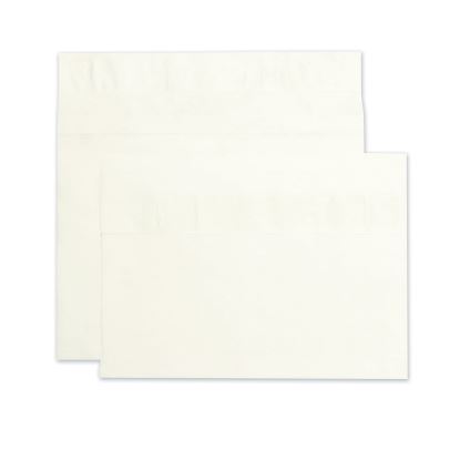 Heavyweight 18 lb Tyvek Open End Expansion Mailers, #15, Square Flap, Redi-Strip Adhesive Closure, 10 x 15, White, 100/Carton1