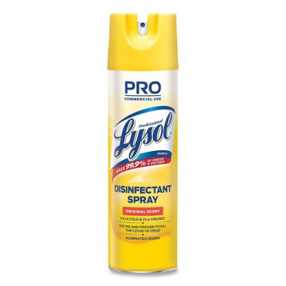 Disinfectant Spray, Original Scent, 19 oz Aerosol Spray, 12/Carton1