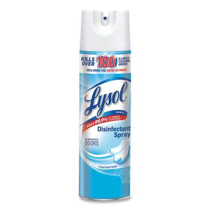 Disinfectant Spray, Crisp Linen Scent, 19 oz Aerosol Spray1