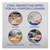 Disinfecting Wipes, 7 x 7.25, Lemon and Lime Blossom, 80 Wipes/Canister, 2 Canisters/Pack, 3 Packs/Carton2