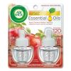 Scented Oil Refill, 0.67 oz, Apple Cinnamon Medley, 2/Pack, 6 Packs/Carton1