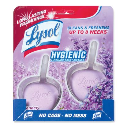 Hygienic Automatic Toilet Bowl Cleaner, Cotton Lilac, 2/Pack1