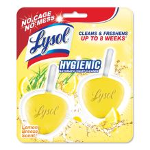 Hygienic Automatic Toilet Bowl Cleaner, Lemon Breeze, 2/Pack1