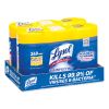 Disinfecting Wipes, 7 x 7.25, Lemon and Lime Blossom, 80 Wipes/Canister, 3 Canisters/Pack, 2 Packs/Carton2