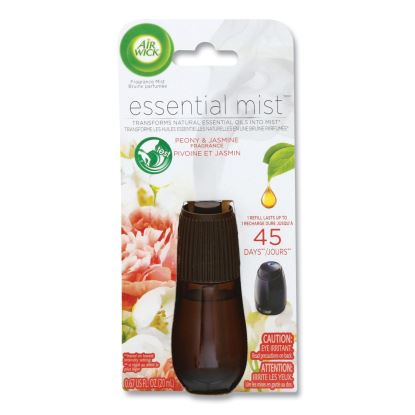 Essential Mist Refill, Peony and Jasmine, 0.67 oz Bottle, 6/Carton1