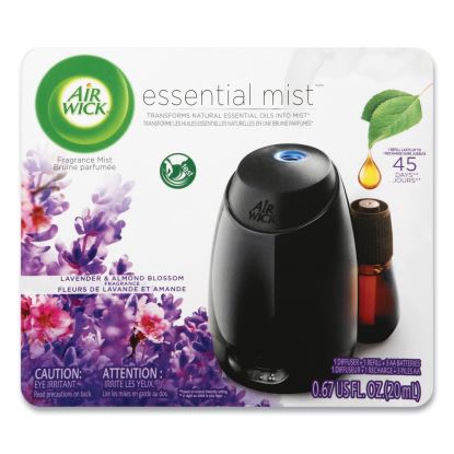 Essential Mist Starter Kit, Lavender and Almond Blossom, 0.67 oz Bottle1