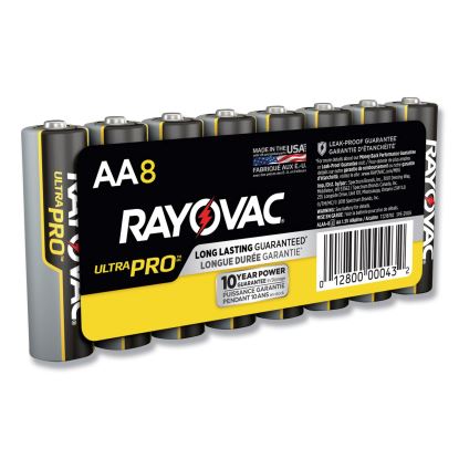 Ultra Pro Alkaline AA Batteries, 8/Pack1