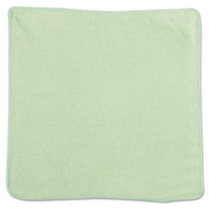 Microfiber Cleaning Cloths, 12 x 12, Green, 24/Pack1