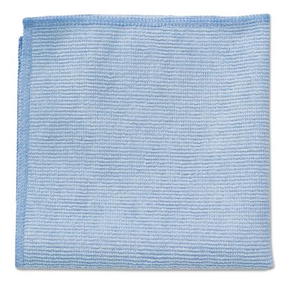 Microfiber Cleaning Cloths, 16 x 16, Blue, 24/Pack1