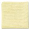 Microfiber Cleaning Cloths, 16 x 16, Yellow, 24/Pack1
