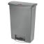 Slim Jim Resin Step-On Container, Front Step Style, 24 gal, Gray1