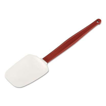 High Heat Scraper Spoon, White w/Red Blade, 13 1/2"1