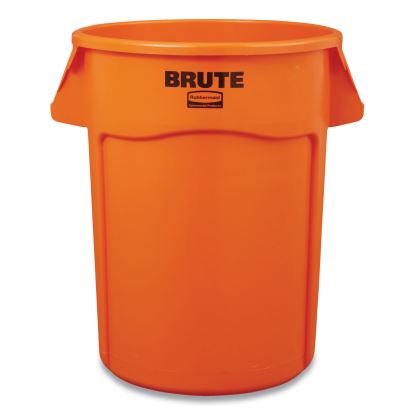 Brute Round Containers, 32 gal, Orange1