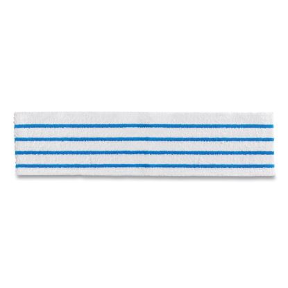 Disposable Microfiber Pad, 4.75 x 19, White/Blue Stripes, 50/Pack, 3 Packs/Carton1